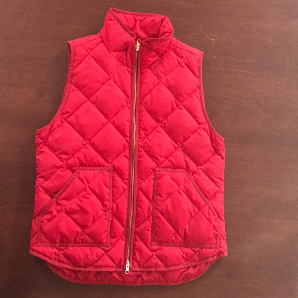 J.Crew quilted puffer vest. NWOT